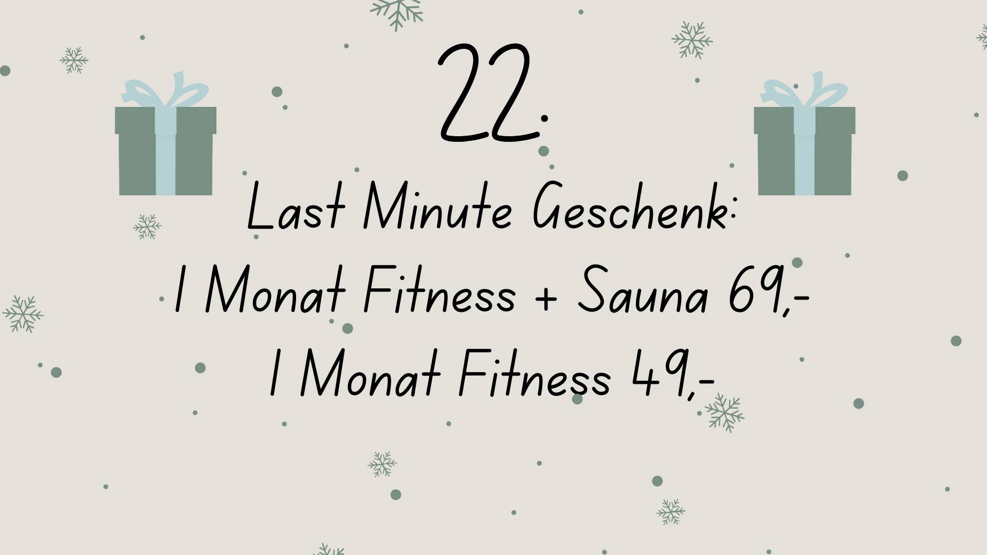 Adventskalender - Türchen 22